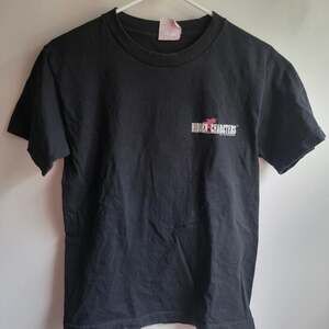Hidden Characters 2013 Post Apocalypse Graphic Black T-Shirt Women's Small